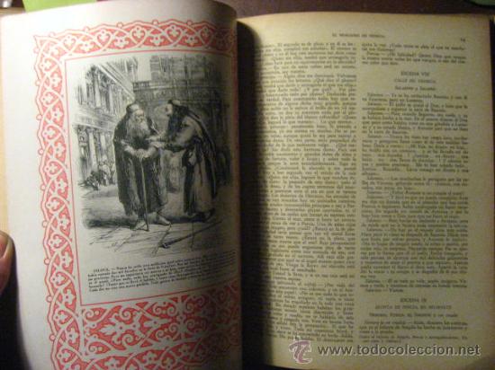 Libros de segunda mano: shakespeare, dramas, hamlet, el rey lear, macbeth, gil editor 1933 ilustrado - Foto 6