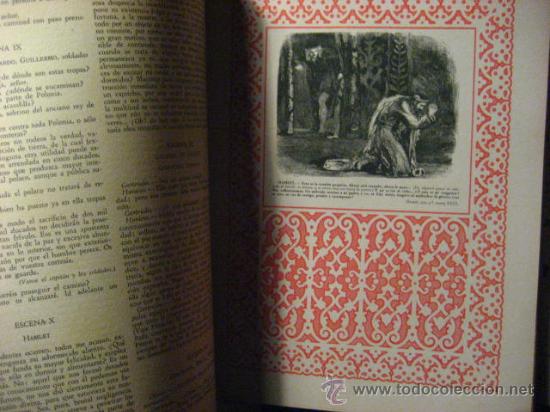 Libros de segunda mano: shakespeare, dramas, hamlet, el rey lear, macbeth, gil editor 1933 ilustrado - Foto 8
