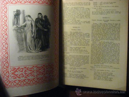Libros de segunda mano: shakespeare, dramas, hamlet, el rey lear, macbeth, gil editor 1933 ilustrado - Foto 11
