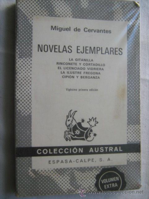 Libros de segunda mano: NOVELAS EJEMPLARES. DE CERVANTES, Miguel. 1980. Austral 29 - Foto 1