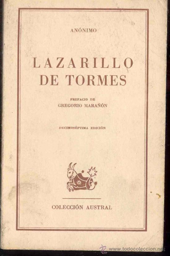 Libros de segunda mano: LAZARILLO DE TORMES - COLECCION AUSTRAL N&ordm; 156 - 1969 - Foto 1