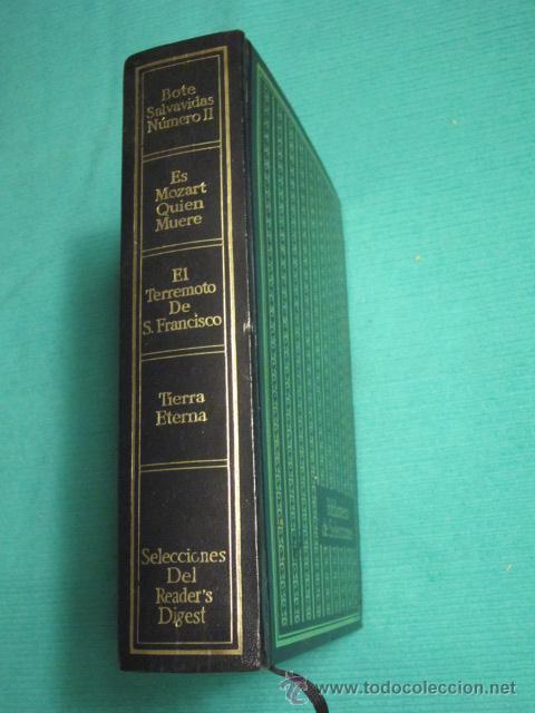 Libros de segunda mano: --Bote salvavidas numero II. Es Mozart quien muere. El terremoto de S. Francisco. Tierra eterna. 197