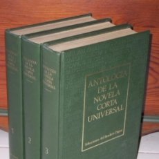 Libros de segunda mano: ANTOLOGÍA DE LA NOVELA CORTA UNIVERSAL 3T DE SELECCIONES DEL READER'S DIGEST EN MADRID 1973. Lote 262307805