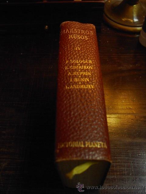 Libros de segunda mano: Maestros Rusos, Ed. Planeta, tomo IV - Foto 1