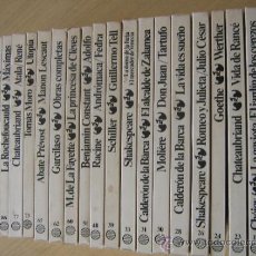 Libros de segunda mano: CLASICOS UNIVERSALES PLANETAS. RUSTICA. 22 TITULOS, TAMBIEN SUELTOS. Lote 31555601