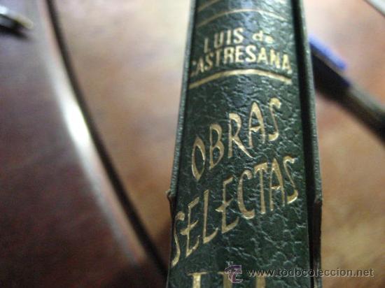 Libros de segunda mano: OBRAS SELECTAS . Luis de Castresana. Tomo III . RF VRA2 - Foto 2