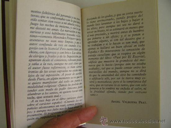 Libros de segunda mano: el lazarillo de tormes, anonimo,1972, aguilar ed, ref crstl1 - Foto 7