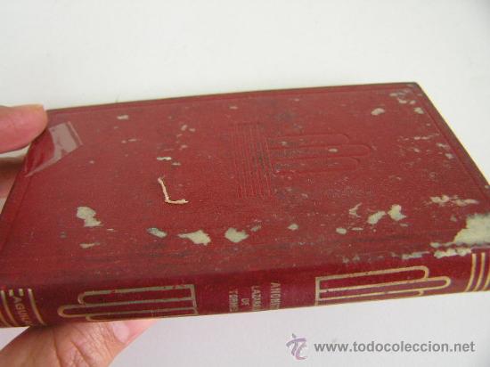 Libros de segunda mano: el lazarillo de tormes, anonimo,1972, aguilar ed, ref crstl1 - Foto 3