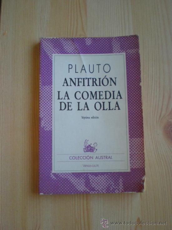 Libros de segunda mano: ANFITRION LA COMEDIA DE LA OLLA.  PLAUTO - Foto 1