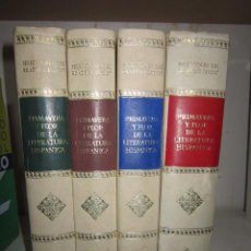 Libros de segunda mano: PRIMAVERA Y FLOR DE LA LITERATURA HISPÁNICA. 1966. Lote 32296590
