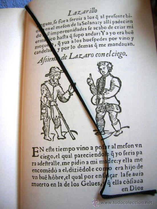 Libros de segunda mano: LAZARILLO DE TORMES. ANONIMO.CUIDADA EDICION CON Tapas duras, sobrecubierta, marcap&aacute;ginas... - Foto 12