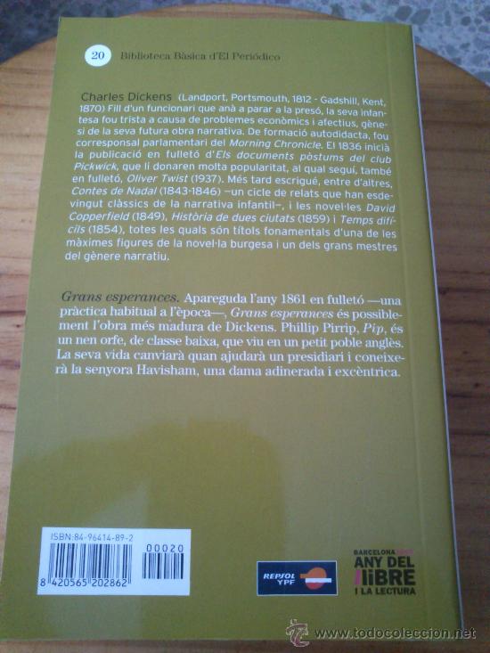 Libros de segunda mano: Libro Grans Esperances De Charles Dickens, Escrito En Catal&aacute;n. - Foto 2