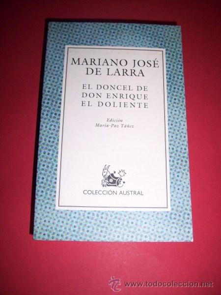 Libros de segunda mano: LARRA, Mariano Jos&eacute; de - El Doncel de Don Enrique El Doliente - Foto 1