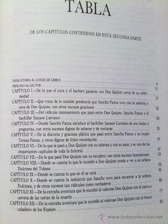 Libros de segunda mano: DON QUIJOTE DE LA MANCHA (2 TOMOS) - Foto 10