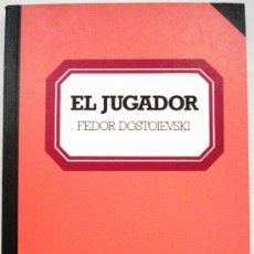 Libros de segunda mano: EL JUGADOR – FEDOR DOSTOIEVSKI - BIBLIOTECA BÁSICA SALVAT Nº 5 – BBS 1982