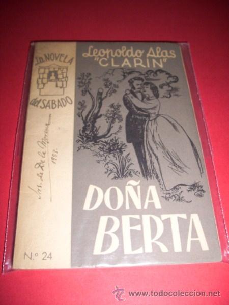 Libros de segunda mano: ALAS, Leopoldo (Clar&iacute;n) - Do&ntilde;a Berta - Foto 1
