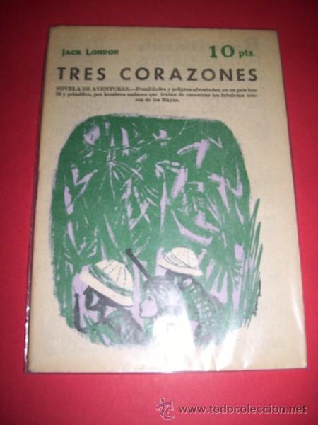 Libros de segunda mano: LONDON, Jack - Tres corazones - Foto 1