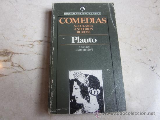 Libros de segunda mano: PLAUTO - COMEDIAS - BRUGUERA 1984 - Foto 1