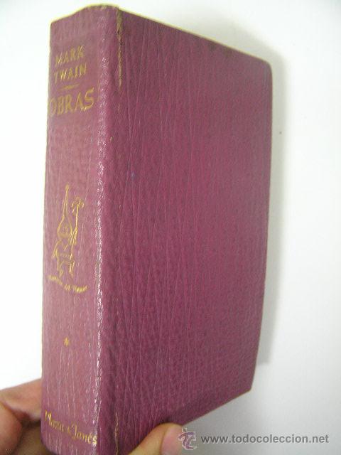 Libros de segunda mano: obras, mark twain,1962 ,plaza y janes ed, ref bols b1 - Foto 1