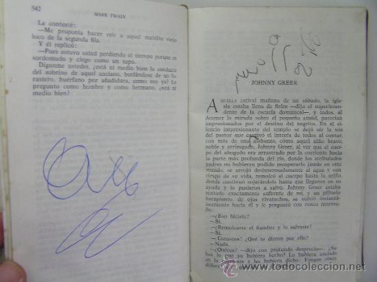Libros de segunda mano: obras, mark twain,1962 ,plaza y janes ed, ref bols b1 - Foto 6