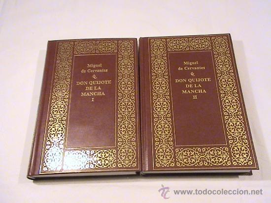 Libros de segunda mano: Miguel de Cervantes. Don quijote de la mancha. (2 tomos) - Foto 1