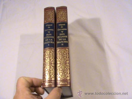 Libros de segunda mano: Miguel de Cervantes. Don quijote de la mancha. (2 tomos) - Foto 2
