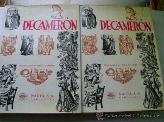 Libros de segunda mano: DECAMER&Oacute;N (2 vol&uacute;menes) BOCCACCIO, Giovanni. 1966 - Foto 1