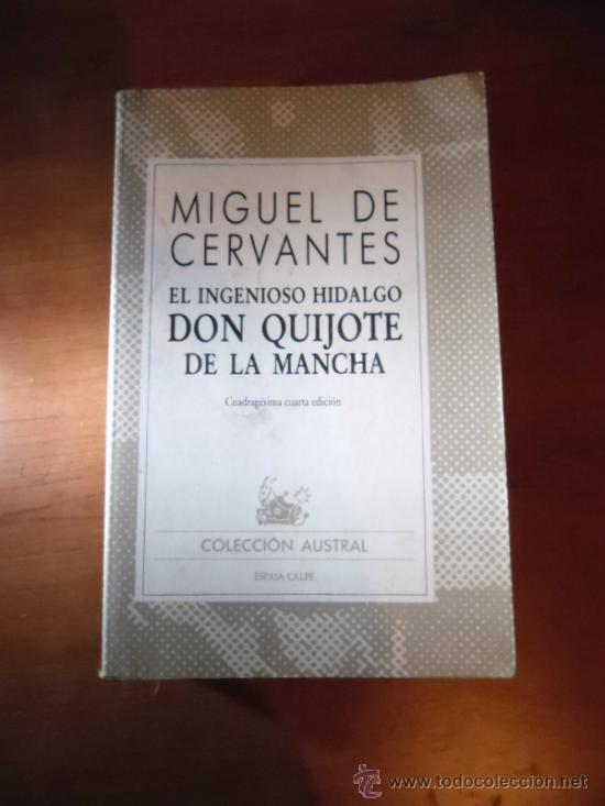 Libros de segunda mano: DON QUIJOTE DE LA MANCHA - 1997 - COLECCION AUSTRAL - Foto 1