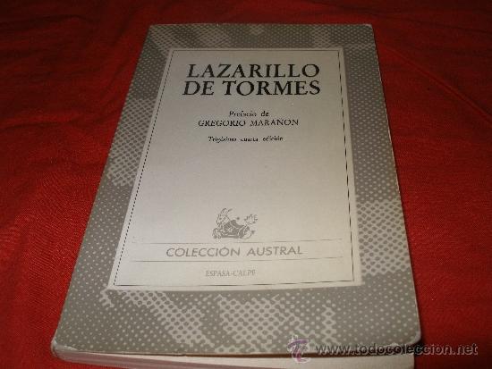 Libros de segunda mano: Lazarillo de Tormes - Prefacio de Gregorio Mara&ntilde;on - Foto 1