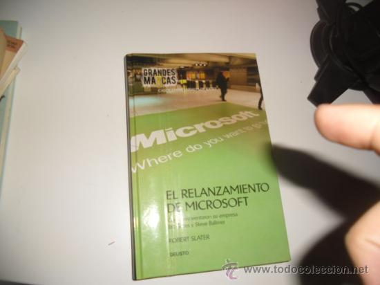Libros de segunda mano: G-CAR69C LIBRO EL RELANZAMIENTO DE MICROSOFT ROBERT SLATER - Foto 1