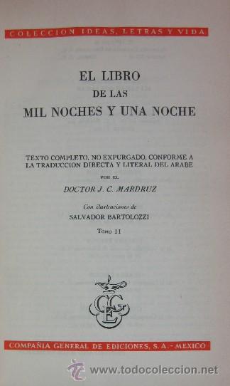 Libros de segunda mano: EL LIBRO DE LAS MIL Y UNA NOCHE - 3 TOMOS - Foto 5