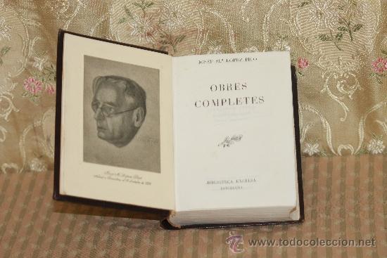Libros de segunda mano: 2970- JOSE M&ordf; LOPEZ PICO OBRES COMPLETES. EDIT. SELECTA. 1948. - Foto 1