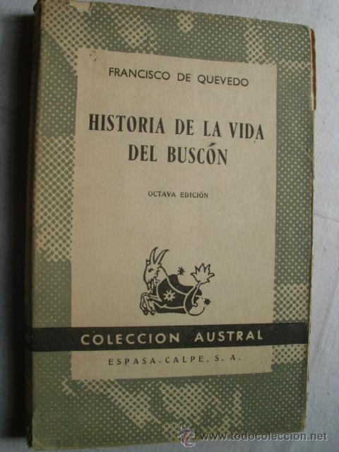 Libros de segunda mano: HISTORIA DE LA VIDA DEL BUSC&Oacute;N. DE QUEVEDO, Francisco. 1962 - Foto 1