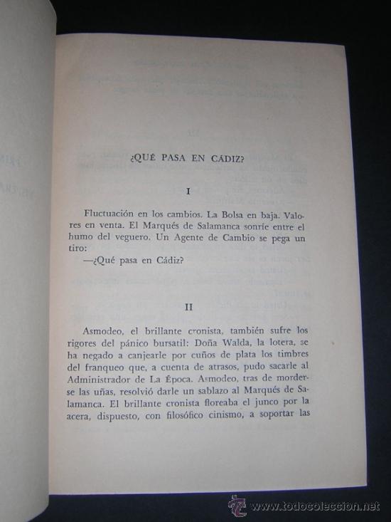 Libros de segunda mano: 1958 - VALLE INCLAN - BAZA DE ESPADAS - PRIMERA EDICION - Foto 3