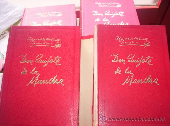 Libros de segunda mano: DON QUIJOTE DE LA MANCHA - 4 TOMOS - COMPLETA - EDICIONES GINER - Foto 1