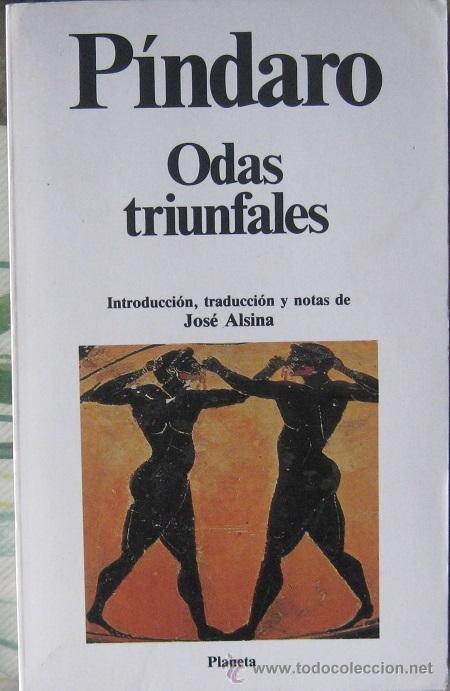 Libros de segunda mano: ODAS TRIUNFALES. P&iacute;ndaro (Planeta 1990) - Foto 1