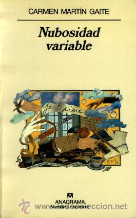 Libros de segunda mano: NUBOSIDAD VARIABLE DE CARMEN MART&Iacute;N GAITE - Foto 1