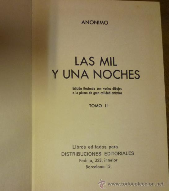 Libros de segunda mano: LAS MIL Y UNA NOCHES - TOMO II - Foto 2