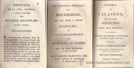 Libros de segunda mano: HISTORIA DEL R&Uacute;STICO BERTOLDO &ndash; A&Ntilde;O 1823 - Foto 2