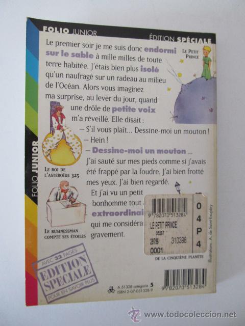 Libros de segunda mano: Le petit prince, Antoine de Saint-Exupery - Foto 5
