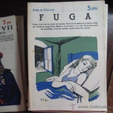 Libros de segunda mano: FUGA, ALBA CESPEDES, REV. LIT. NOVELAS Y CUENTOS ( VRA2