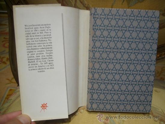 Libros de segunda mano: &rdquo;TROILO Y CRESSIDA&rdquo; Y &rdquo;LA TEMPESTAD&rdquo; DE WILLIAM SHAKESPEARE. EL LIBRO AGUILAR N&ordm; 36. - Foto 2