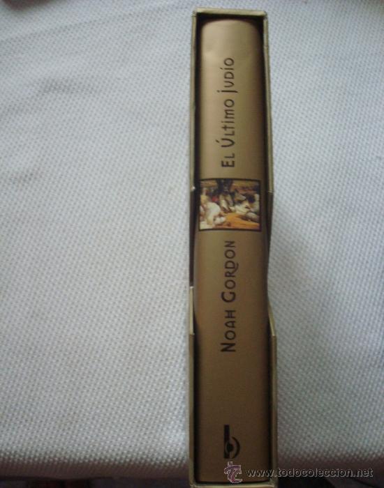 Libros de segunda mano: EL &Uacute;LTIMO JUD&Iacute;O. NOAH GORDON. EDICIONES B. NUEVO CON ESTUCHE PROTECTOR. - Foto 3