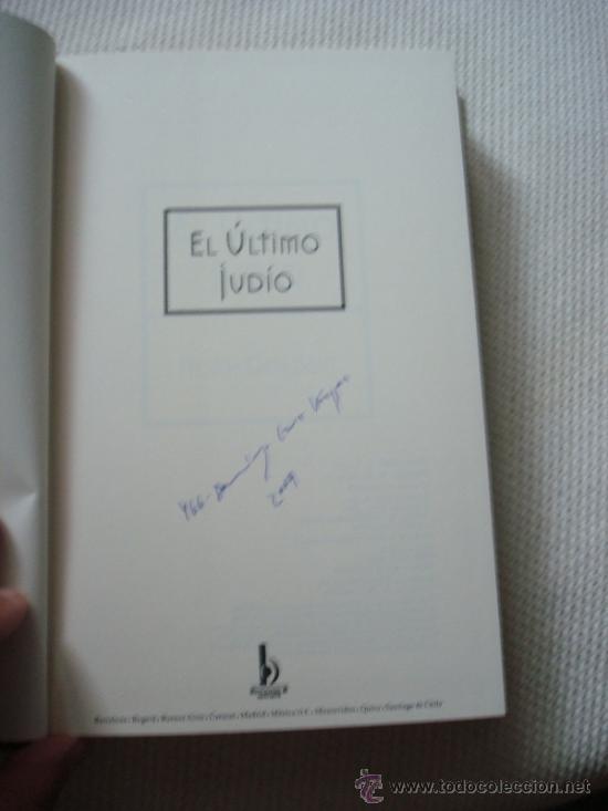Libros de segunda mano: EL &Uacute;LTIMO JUD&Iacute;O. NOAH GORDON. EDICIONES B. NUEVO CON ESTUCHE PROTECTOR. - Foto 4