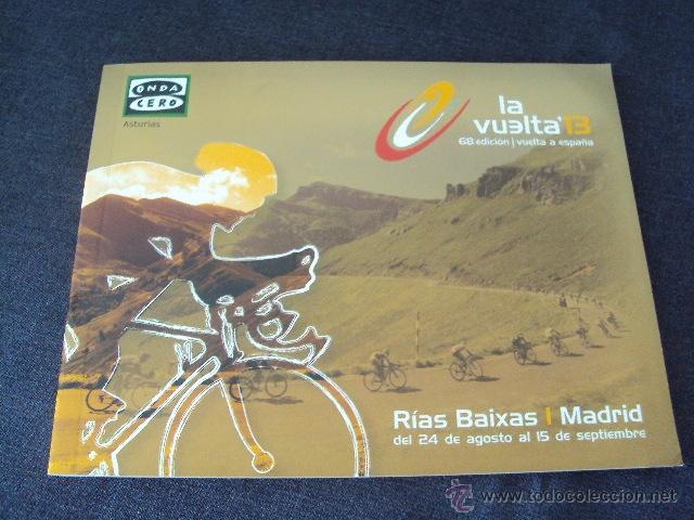 Libros de segunda mano: Gu&iacute;a LA VUELTA 13, 2013, con todos los equipos ciclistas y las etapas, CICLISMO