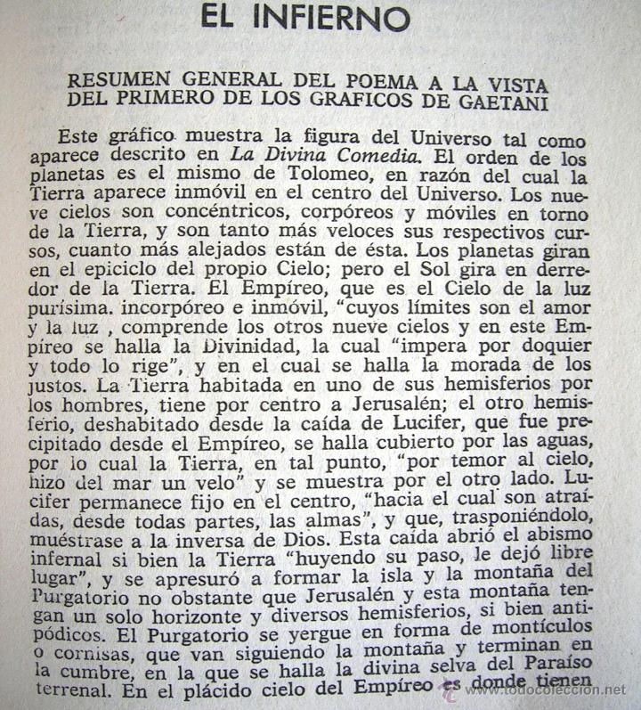 Libros de segunda mano: LA DIVINA COMEDIA - DANTE. EDIC. PETRONIO EN 1973. - Foto 6