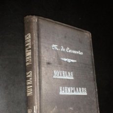Libros de segunda mano: MIGUEL DE CERVANTES SAAVEDRA / NOVELAS EJEMPLARES / TOMO I / 1905