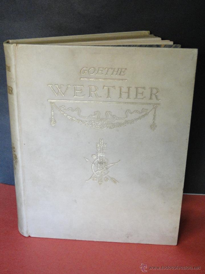 Libros de segunda mano: LAS DESVENTURAS DEL JOVEN WERTHER .- J. W. GOETHE - Foto 2