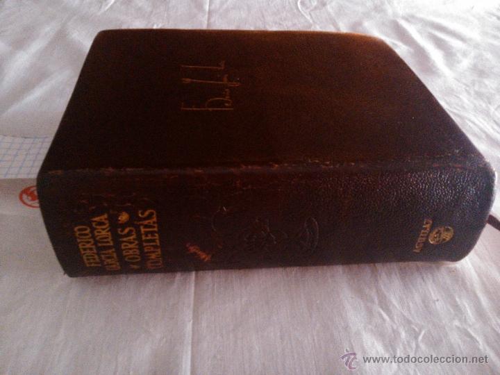 Libros de segunda mano: OBRAS COMPLETAS,FEDERICO GARCIA LORCA 1960 - Foto 1