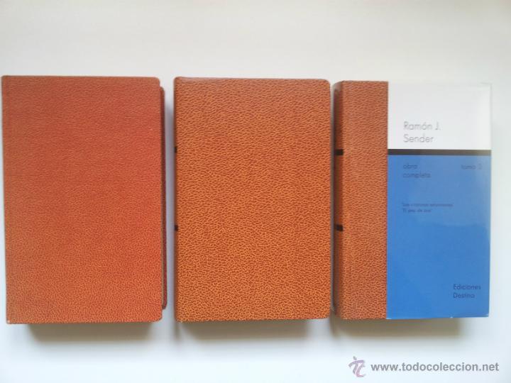 Libros de segunda mano: OBRA COMPLETA (3 TOMOS). RAM&Oacute;N J. S&Eacute;NDER. DESTINO. 1976 - Foto 2